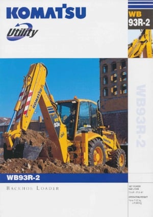 Rypadlo-nakladače Komatsu WB93R-2