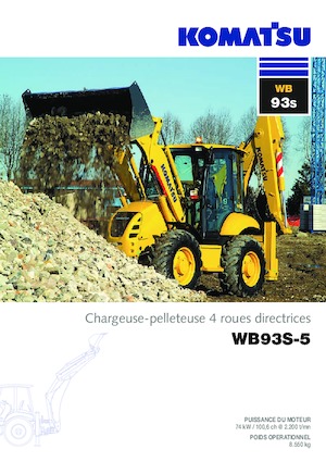 Rypadlo-nakladače Komatsu WB93S-5 
