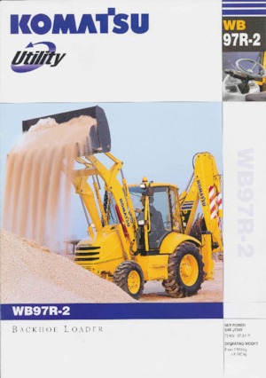 Rypadlo-nakladače Komatsu WB97R-2