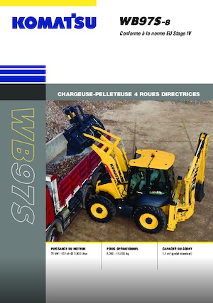 Rypadlo-nakladače Komatsu WB97S-8E0