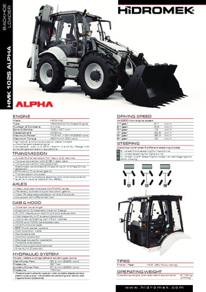 Rypadlo-nakladače Hidromek HMK 102 B