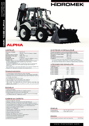 Rypadlo-nakladače Hidromek HMK 102 B