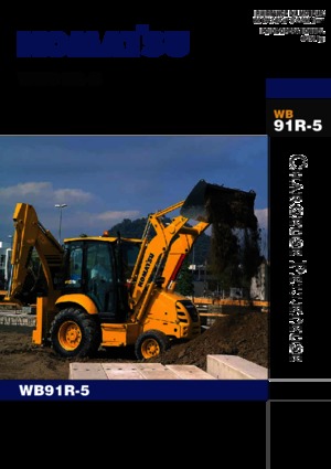 Rypadlo-nakladače Komatsu WB91R-5