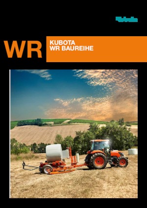 Balicí stroje Kubota WR1850 C 
