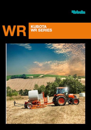 Balicí stroje Kubota WR1850 C 