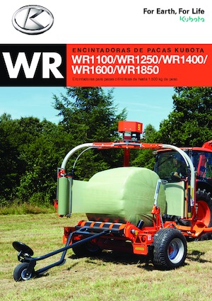 Balicí stroje Kubota WR1850 C 
