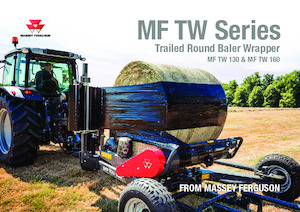 Balicí stroje Massey Ferguson TW 160