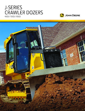 Pásové buldozery John Deere Construction 450J