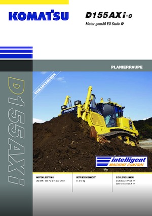 Pásové buldozery Komatsu D155AXi-8E0