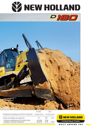Pásové buldozery New Holland D180B LT