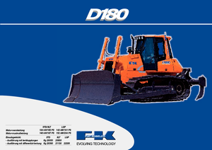 Pásové buldozery Fiat Kobelco D 180 LGP