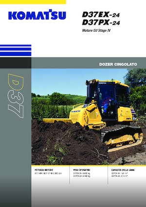 Pásové buldozery Komatsu D37PX-24