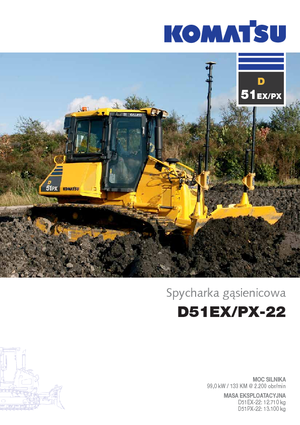 Pásové buldozery Komatsu D51PX-22