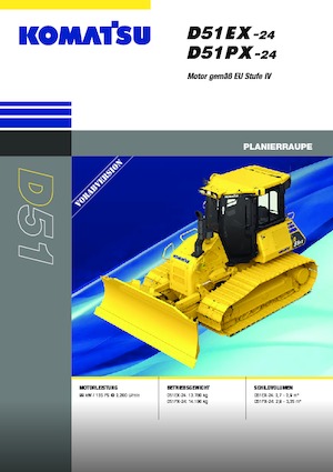 Pásové buldozery Komatsu D51PX-24E0