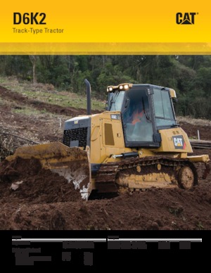 Pásové buldozery Caterpillar D6K2 XL