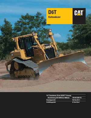 Pásové buldozery Caterpillar D6T LGP