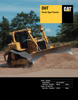 Pásové buldozery Caterpillar D6T LGP