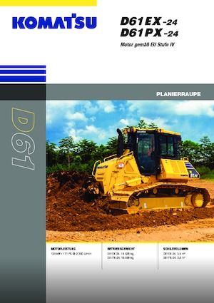 Pásové buldozery Komatsu D61EX-24E0