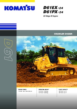 Pásové buldozery Komatsu D61EX-24E0
