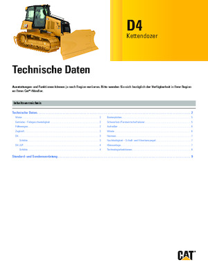 Pásové buldozery Caterpillar D4 XL
