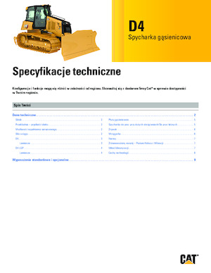 Pásové buldozery Caterpillar D4 XL