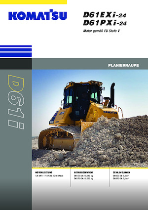 Pásové buldozery Komatsu D61EXi-24E0