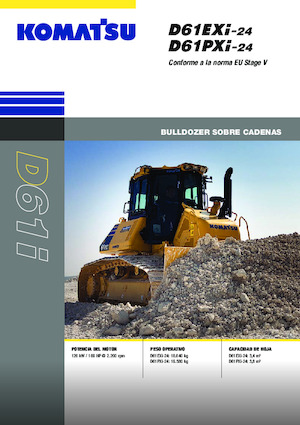 Pásové buldozery Komatsu D61EXi-24E0