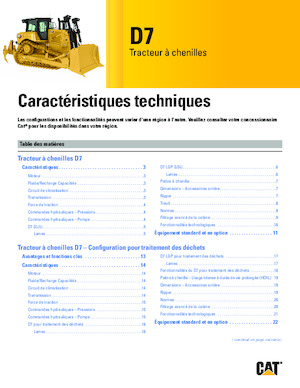 Pásové buldozery Caterpillar D7 LGP