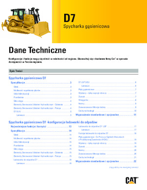 Pásové buldozery Caterpillar D7 LGP