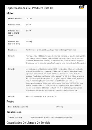 Pásové buldozery Caterpillar D8