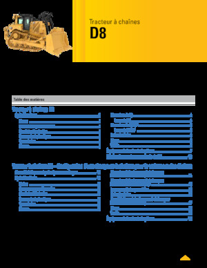 Pásové buldozery Caterpillar D8