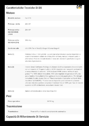 Pásové buldozery Caterpillar D8