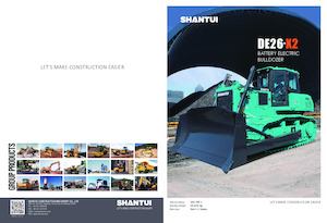Pásové buldozery Shantui DE26-X2