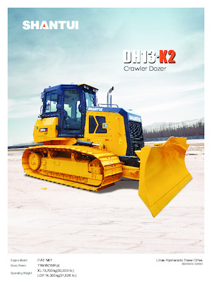 Pásové buldozery Shantui DH13-K2 XL