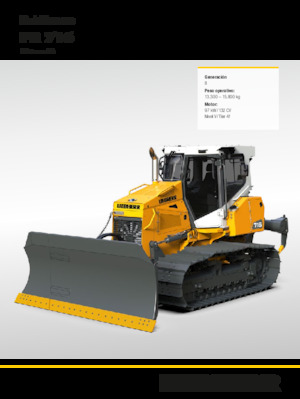 Pásové buldozery Liebherr PR 716 Litronic