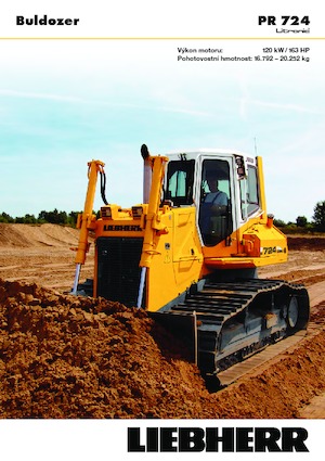 Pásové buldozery Liebherr PR 724 L