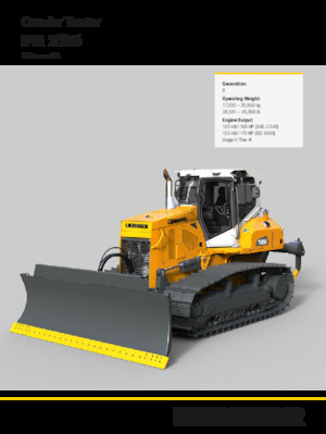 Pásové buldozery Liebherr PR 726 LGP G8.0