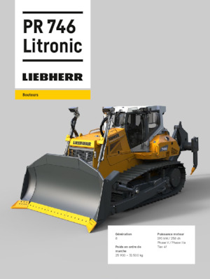 Pásové buldozery Liebherr PR 746 Litronic 