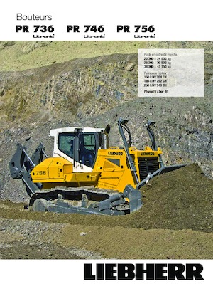 Pásové buldozery Liebherr PR 746 L