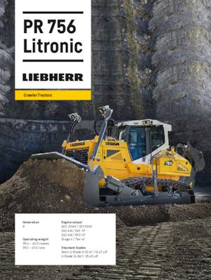 Pásové buldozery Liebherr PR 756 Litronic 