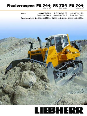 Pásové buldozery Liebherr PR 764 Litronic 