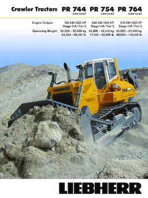 Pásové buldozery Liebherr PR 764 Litronic 