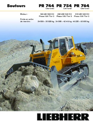 Pásové buldozery Liebherr PR 764 Litronic 