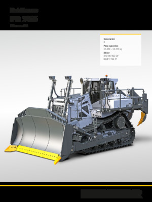 Pásové buldozery Liebherr PR 766 Litronic