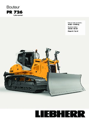 Pásové buldozery Liebherr PR 726 XL