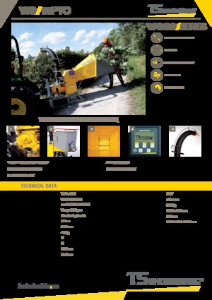 Štěpkovače TS-Industrie 10 PTO