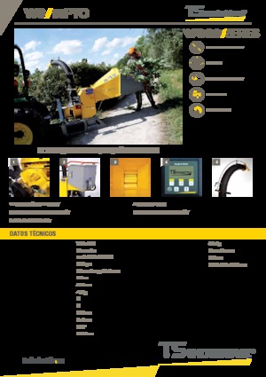 Štěpkovače TS-Industrie 10 PTO