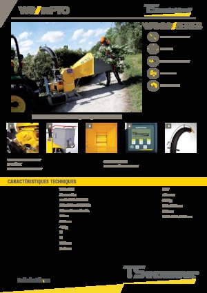 Štěpkovače TS-Industrie 10 PTO