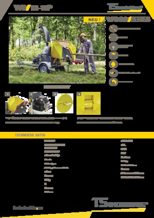 Štěpkovače TS-Industrie 12-19 P