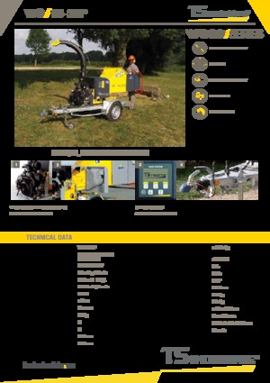 Štěpkovače TS-Industrie 15-27 P